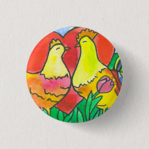 Chicken Love birds Knapp