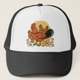 Chicken Lover Trucker Hat Keps