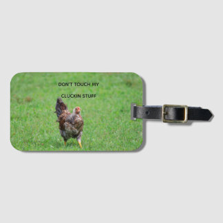 Chicken Luggage Tag Bagagebricka
