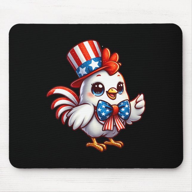 Chicken Lycklig 4:e juli Independence day Manar Wo Musmatta (Framsidan)