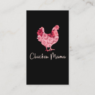 Chicken mamma, bonde rosor bonde chicke visitkort