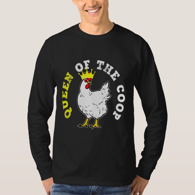 Chicken Mamma Farmer T Shirt (Framsida)