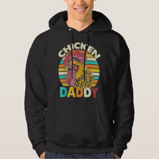 Chicken mamma hen-bonde, söt kyckling Premium Hoodie