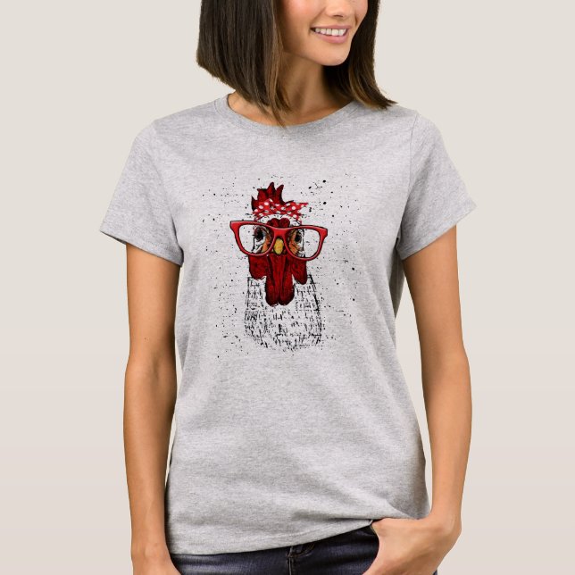 Chicken Mamma T Shirt (Framsida)
