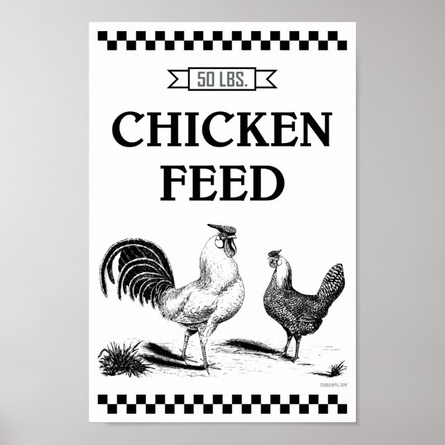 CHICKEN MATAR POSTER (Framsidan)
