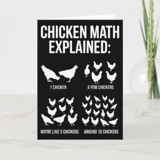 Chicken Math Explained, Chicken Owner  Kort