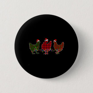 Chicken Merry Christmas Red Green Leopard Plaid Xm Knapp