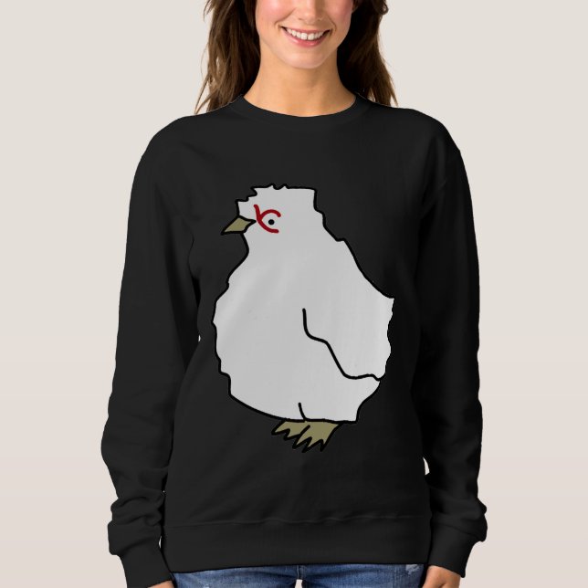 Chicken mönster mynta t shirt (Framsida)