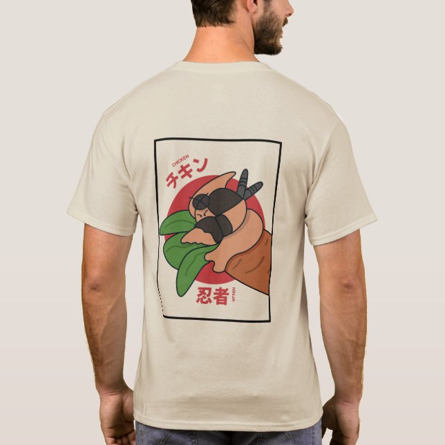 Chicken Ninja T Shirt (Baksida)