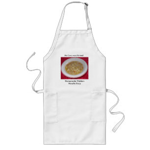 Chicken Noodle Soppa Apron Långt Förkläde