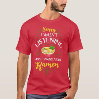 Chicken Noodle Soppa Gift Japansk Ramen Bowl T Shirt