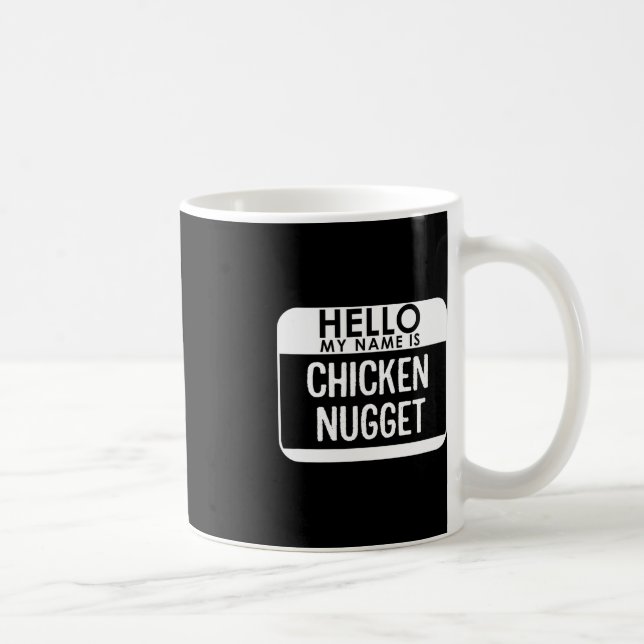 Chicken Nugget Costume Roligt Easy Last Minute Hal Kaffemugg (Höger)