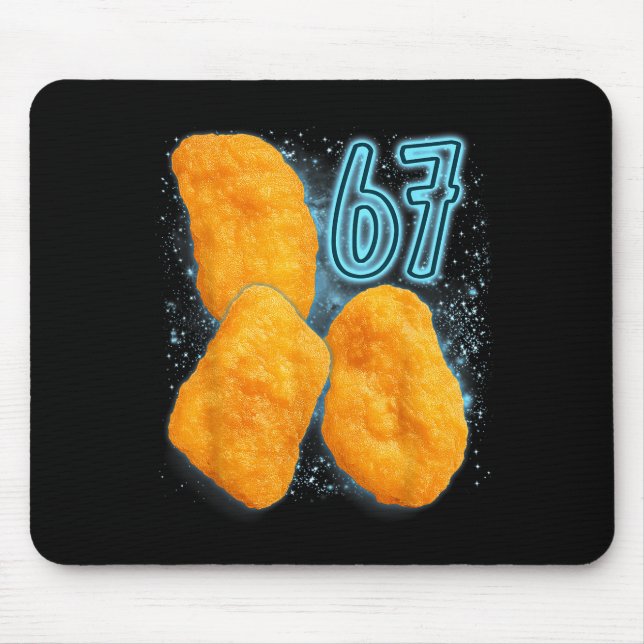 Chicken Nugget Lover 67 Meme Six Seven Fried Chick Musmatta (Framsidan)