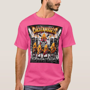 Chicken Nuggets Heavy Metall World Tour T Shirt