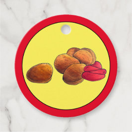 Chicken Nuggets Ketchup Junk Fast Food Foodie Gåvor Etiketter