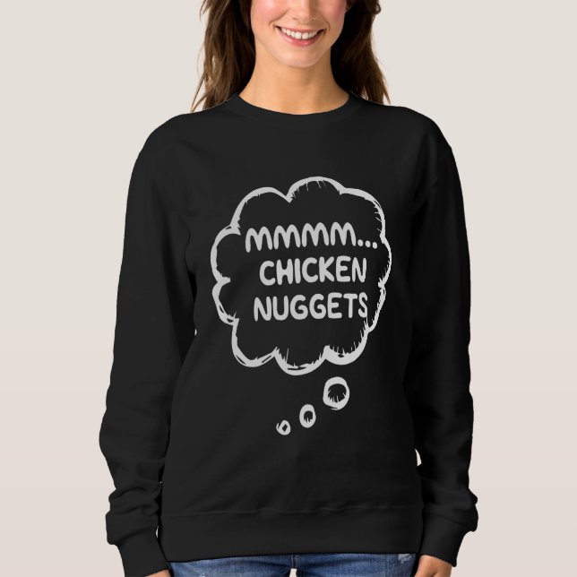 Chicken Nuggets MMMmm Chicken Nuggets T Shirt (Framsida)