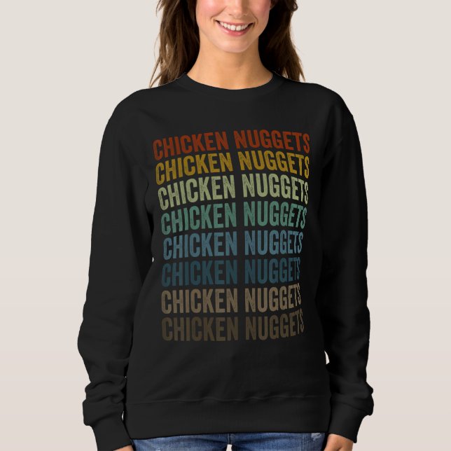 Chicken Nuggets Nug Nuggets T Shirt (Framsida)
