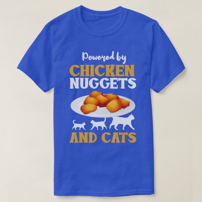 Chicken Nuggets Shirt Funny Cat Lover Chicken Nugg T (Design framsida)