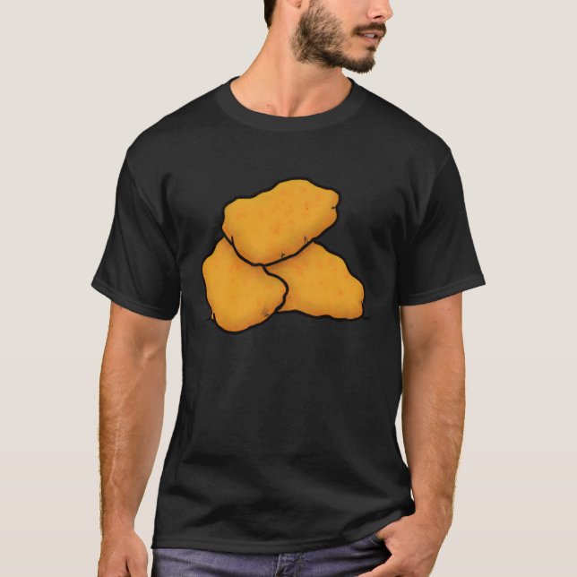 Chicken Nuggets T Shirt (Framsida)