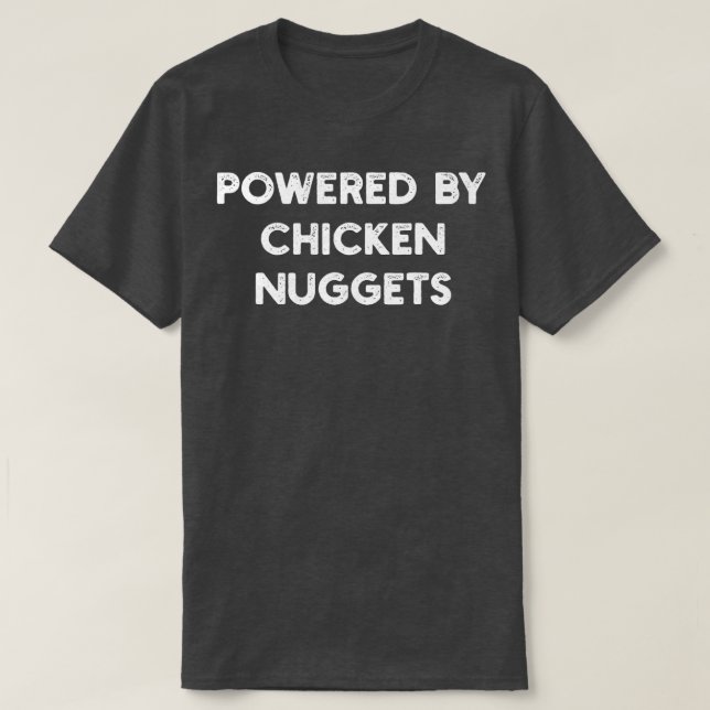 Chicken Nuggets T Shirt (Design framsida)