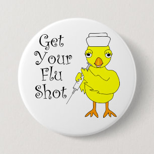 Chicken Nurse Flu Shot Knapp