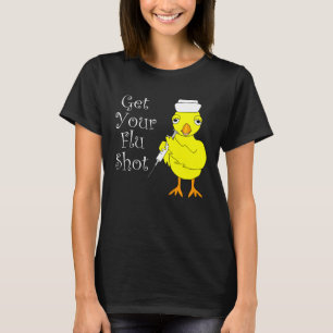 Chicken Nurse Flu Shot T Shirt