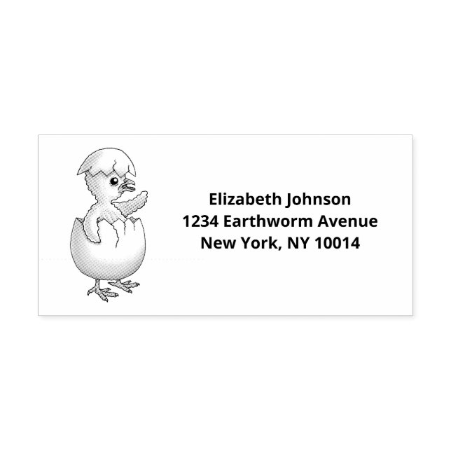 Chicken nyligen i Påsk Stämpel (Tryck)