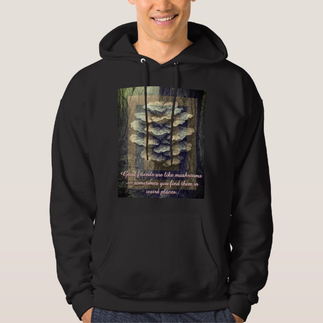 Chicken of the woods POH06 Pullover Hoodie T-Shirt (Framsida)