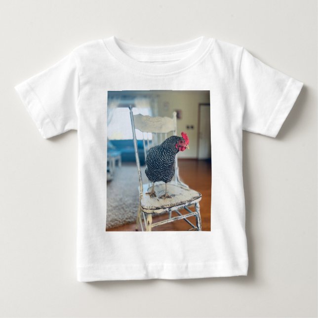 Chicken on a Chair Toddler T-Shirt (Framsida)