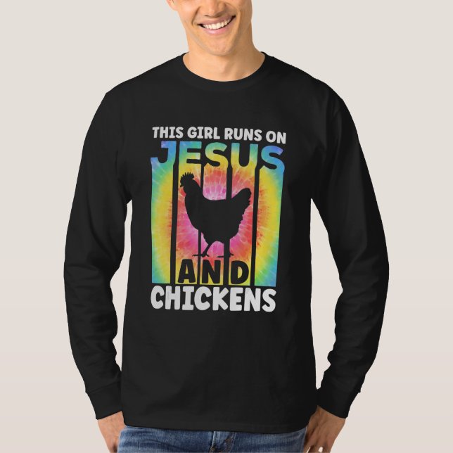 Chicken Outfit for Chicken Hen Lovers Apparel Wome T Shirt (Framsida)