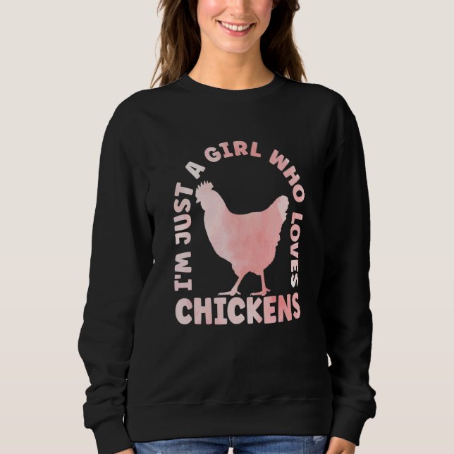 Chicken Outfit for Chicken Hen Lovers Apparel Wome T Shirt (Framsida)