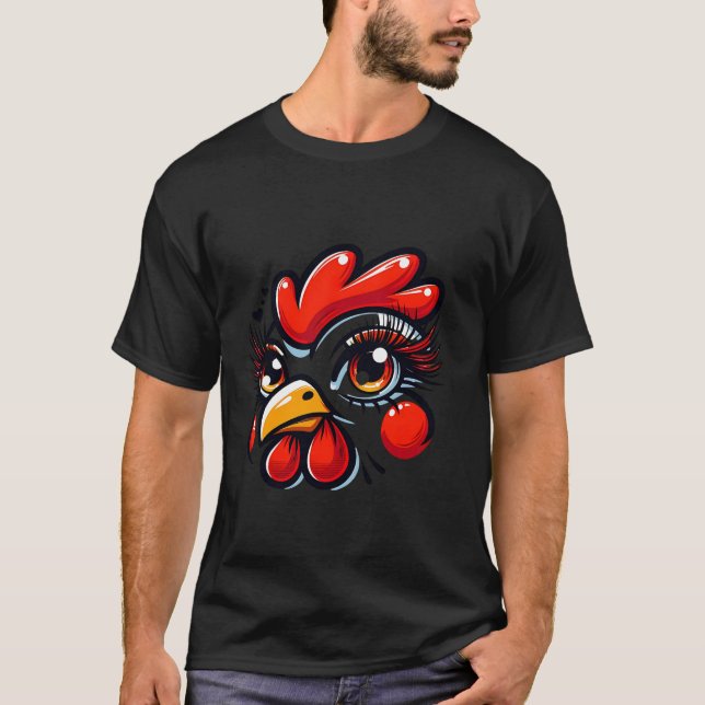 Chicken Outfit House Chicken Costume Chicken Hallo T Shirt (Framsida)