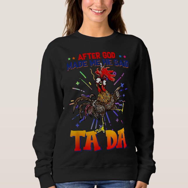 Chicken Outfits Af T Shirt (Framsida)