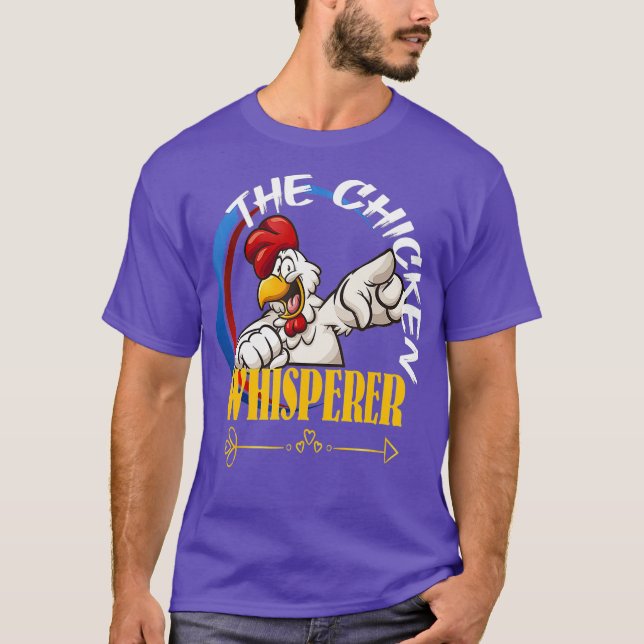 Chicken Owner Gift För manar Kärlek Farming Chicke T Shirt (Framsida)
