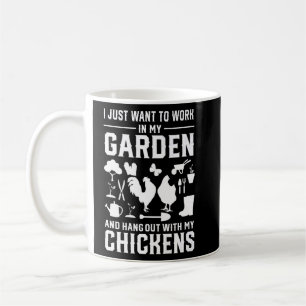 Chicken Owner Homestead Gardener Joke 9 Kaffemugg