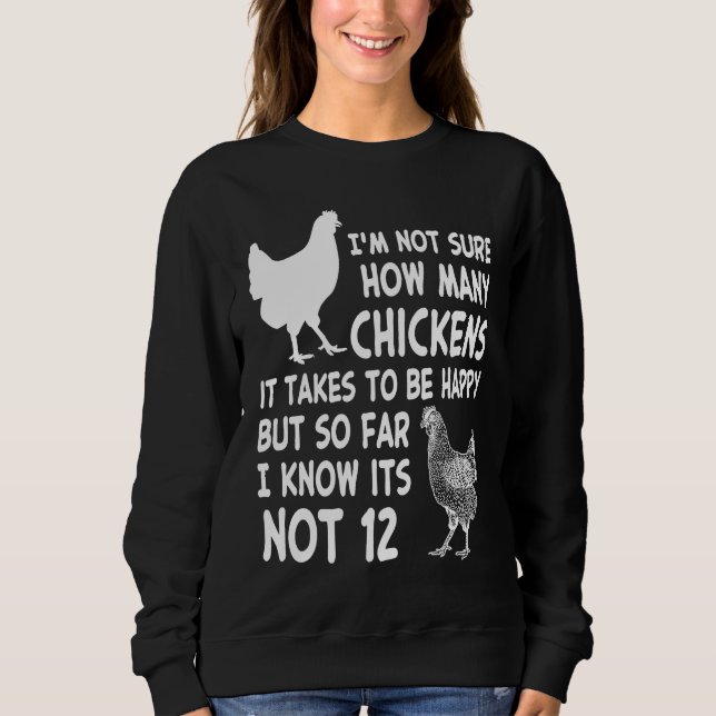 Chicken Owner Im Not Sure How Many Chickens Its No T Shirt (Framsida)