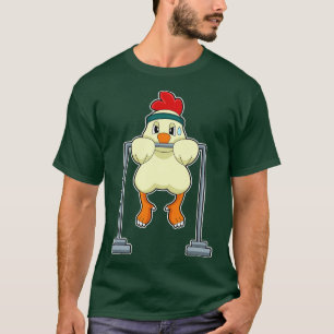 Chicken på Fitness Pullups T Shirt