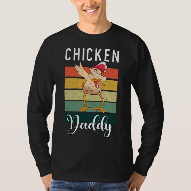 Chicken pappa Chicken Chicken T Shirt (Framsida)