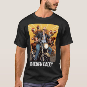 Chicken pappa Chicken Far Farmer Poultry Far T Shirt
