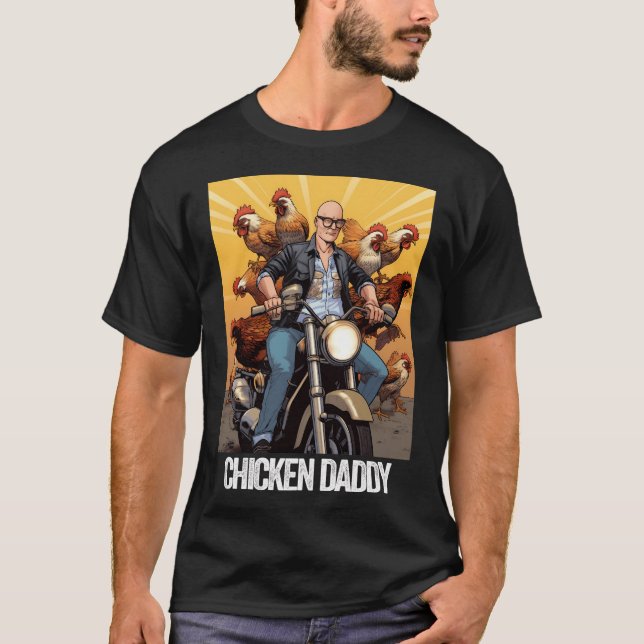 Chicken pappa Chicken Far Farmer Poultry Far T Shirt (Framsida)