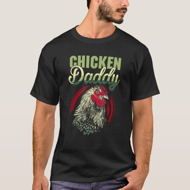 Chicken pappa Chicken Pappa Farmer Funny Far s Da T Shirt (Framsida)