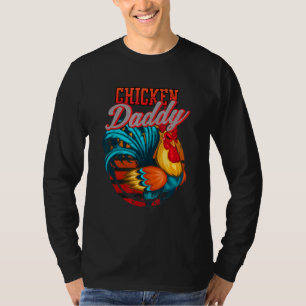 Chicken pappa Chicken Pappa Farmer Retro Far Da T Shirt