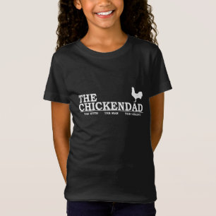Chicken Pappa Djurälskare Fars dag ger ut Cute T Shirt