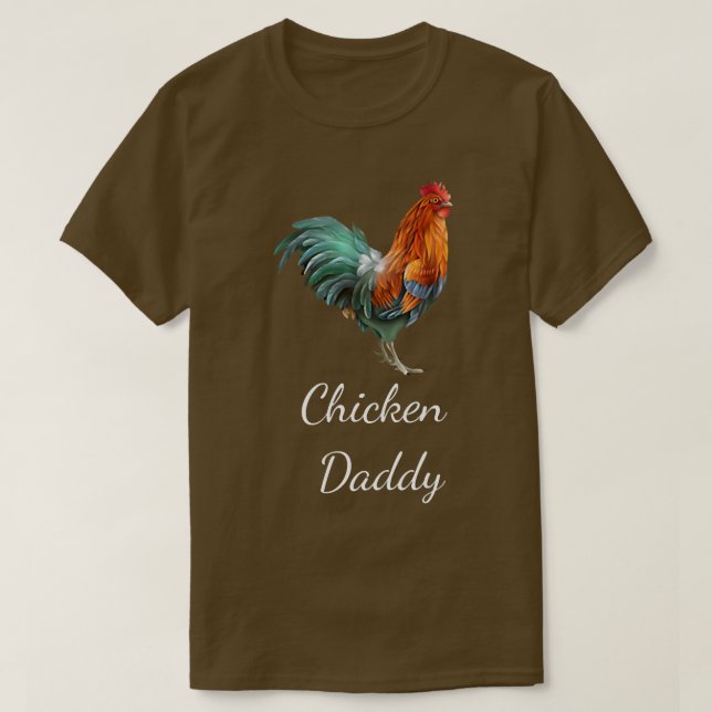 Chicken Pappa Funny Chicken Farmer Chicken pappa R T Shirt (Design framsida)