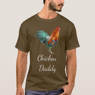 Chicken Pappa Funny Chicken Farmer Chicken pappa R T Shirt