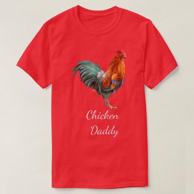 Chicken Pappa Funny Chicken Farmer Chicken pappa R T Shirt (Design framsida)