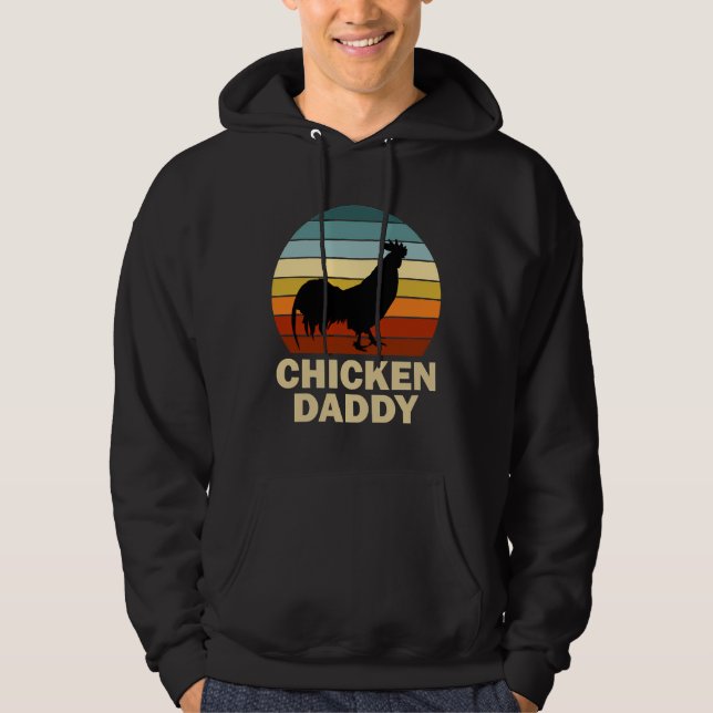 Chicken pappa hoodie (Framsida)