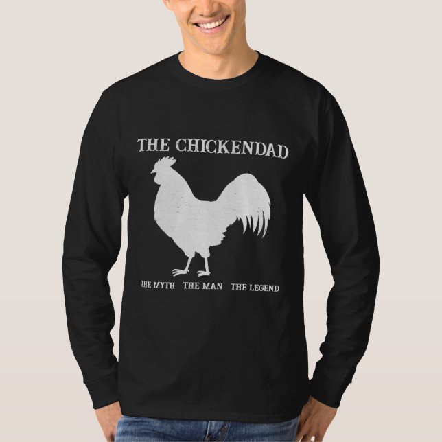Chicken Pappa Pe T Shirt (Framsida)