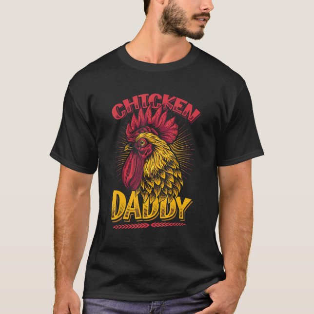 Chicken pappa t shirt (Framsida)