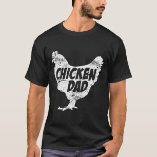 Chicken Pappa-T-Shirt - Lusnyj Farm Farmer Tee Far